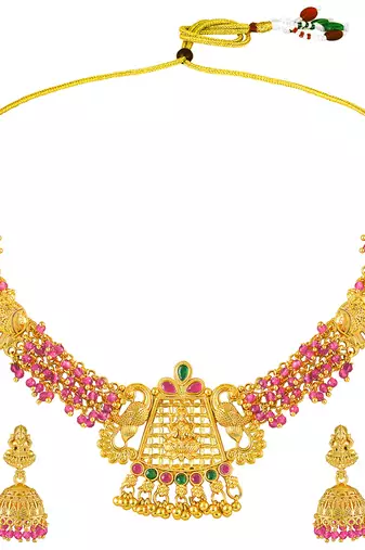 Women's necklace earrings set ethnic jewelry for women