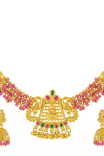 Women's necklace earrings set ethnic jewelry for women