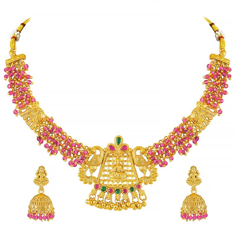 Women's necklace earrings set ethnic jewelry for women