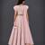 Pink Embroidered Georgette Lehenga Set