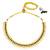 Women's crystals & pearl studded necklace earrings set jewelry for women