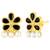 Women's crystals & pearl studded necklace earrings set jewelry for women