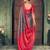 gray zari silk blend woven festive wear saree
