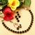 Women's faux kundan choker necklace bharatanatyam jewelry set with earrings