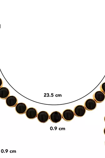 Women's faux kundan choker necklace bharatanatyam jewelry set with earrings
