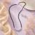 Women's brass silver toned five heart mangalsutra & stud earring set