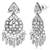 Women's synthetic stone studded choker necklace dangle earrings & maangtikka