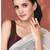 Rani pink green kundan & beads studded adjustable finger ring set ethnic gift for women