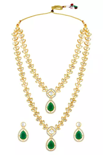 Women's necklace earrings set contemporary jewelry for women