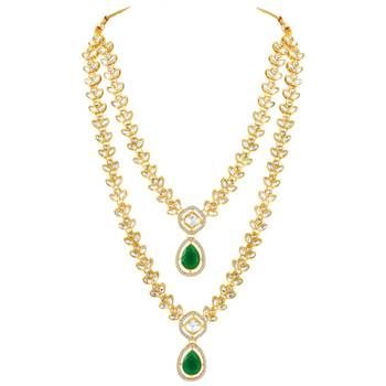 Women's necklace earrings set contemporary jewelry for women 2