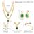 Women's necklace earrings set contemporary jewelry for women