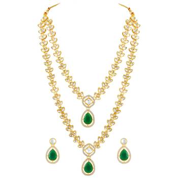 Women's necklace earrings set contemporary jewelry for women 5