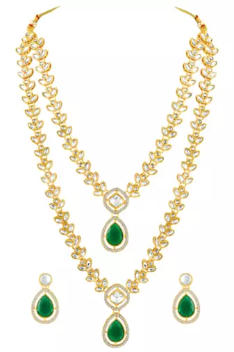 Women's necklace earrings set contemporary jewelry for women