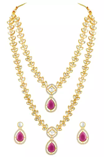Women's necklace earrings set contemporary jewelry for women