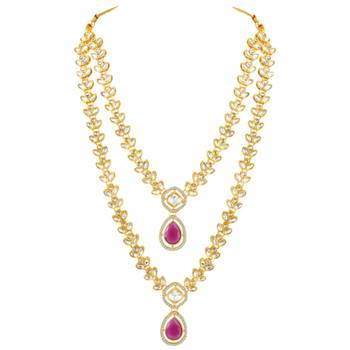 Women's necklace earrings set contemporary jewelry for women 2