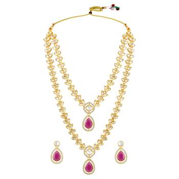 Women's necklace earrings set contemporary jewelry for women 5