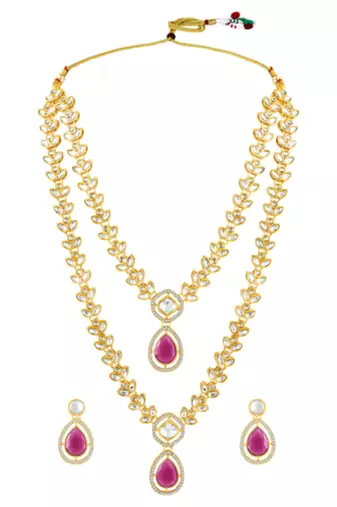 Women's necklace earrings set contemporary jewelry for women