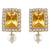 Ethnic choker necklace earrings wedding bollywood party jewelry set