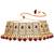 Women's faux pearl choker necklace with earrings bharatanatyam jewelry set