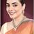 Crystal pearl long necklace with drop earrings bharatanatyam jewelry