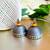 Grey color ethnic quilled jhumkas