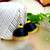 Blackcolor ethnic quilled jhumkas