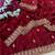 Maroon Color Beeds Work Silk Blend Saree