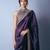 Purple Sequins And Dori Embroidered Jimmy Choo Saree
