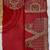 Red Sequin Embroidery Rangoli Silk Blend Saree