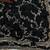 Black Beads And Sequin Embroidery Space Silk Saree