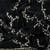 Black Beads And Sequin Embroidery Space Silk Saree