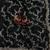 Black Beads And Sequin Embroidery Space Silk Saree