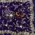 Purple Color Sequence And Zari Embroidery Work Silk Saree