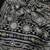 Black Color Ajarakh Print Zari And Real Mirror Work Saree Crepe Silk Saree