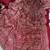 Maroon Ajarakh Print Zari Real Mirror Saree Crepe Silk