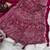 Rani Pink Color Ajarakh Print Zari And Real Mirror Work Saree Crepe Silk Saree