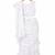 Cream sequinned pure georgette banarasi saree