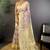 Multicolor floral zari silk blend banarasi saree