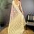 Multicolor floral zari silk blend banarasi saree