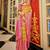 Yellow ethnic motifs woven design zari banarasi saree
