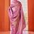 Pink woven design ethnic motifs zari saree