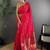 Magenta ethnic motifs woven design zari saree