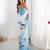 Blue mirror work border saree with blouse piece