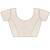 Off white off white floral chiffon saree unstiched blouse
