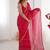 Pink embellished beads and stones saree