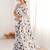 Off white floral pure chiffon ikat saree