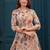Beige printed co-ord set for women