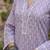Lavender printed co-ord set for women