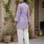 Lavender printed co-ord set for women