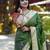 Green woven design zari paithani saree